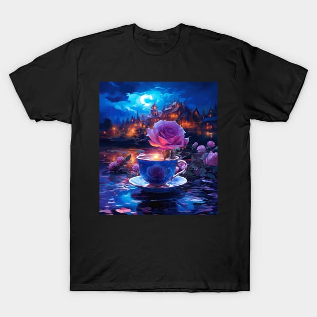 Dream Tea T-Shirt by Phatpuppy Art